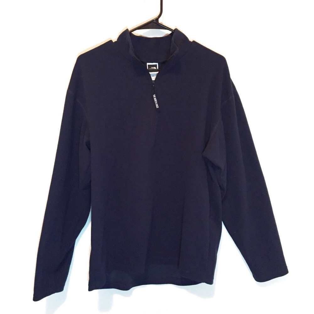 The North Face Mens Fleece 1/4 Zip Navy Blue M